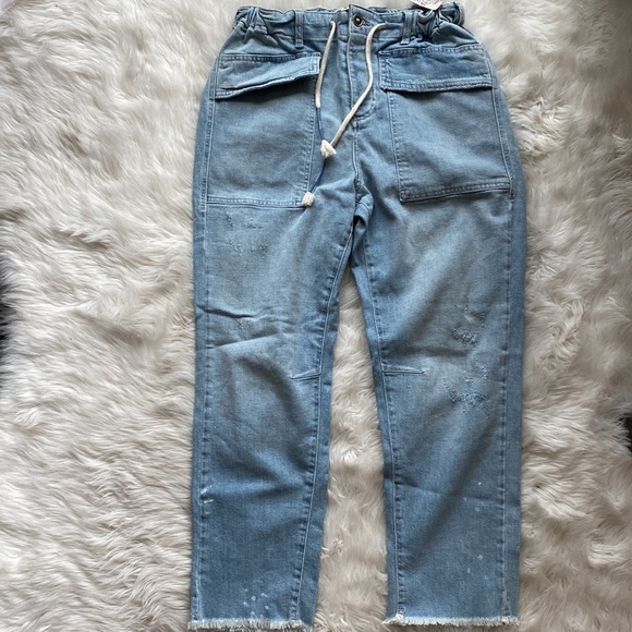 Free People City Slouch Tapered Jeans - Picture 11 of 16